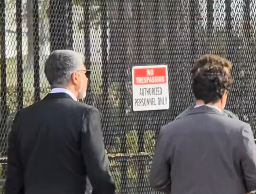 William Bonner e Renata Lo Prete são flagrados na Casa Branca para cobertura das eleições americanas 🌎📸