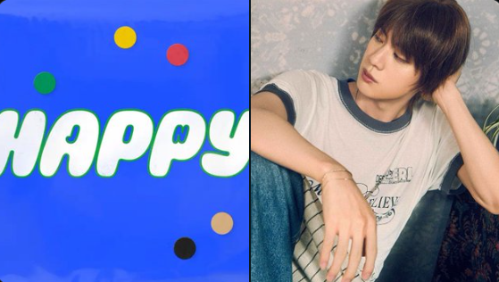 JIN Arrasa no Spotify! ‘Happy’ Bomba com 15 Milhões de Streams no Primeiro Dia!