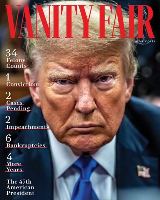 Trump é Capa da Vanity Fair após Vitória: Polêmicas e Retorno à Presidência! 🇺🇸🗞️