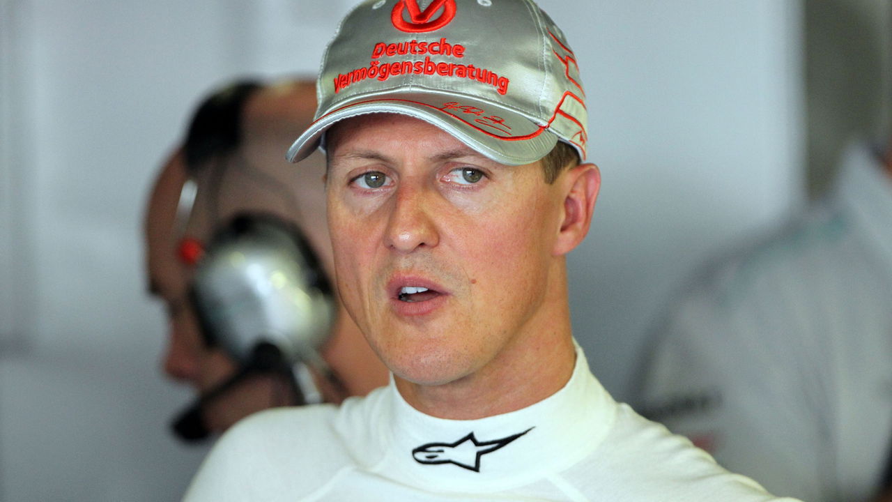 Michael Schumacher reaparece em público após 11 anos